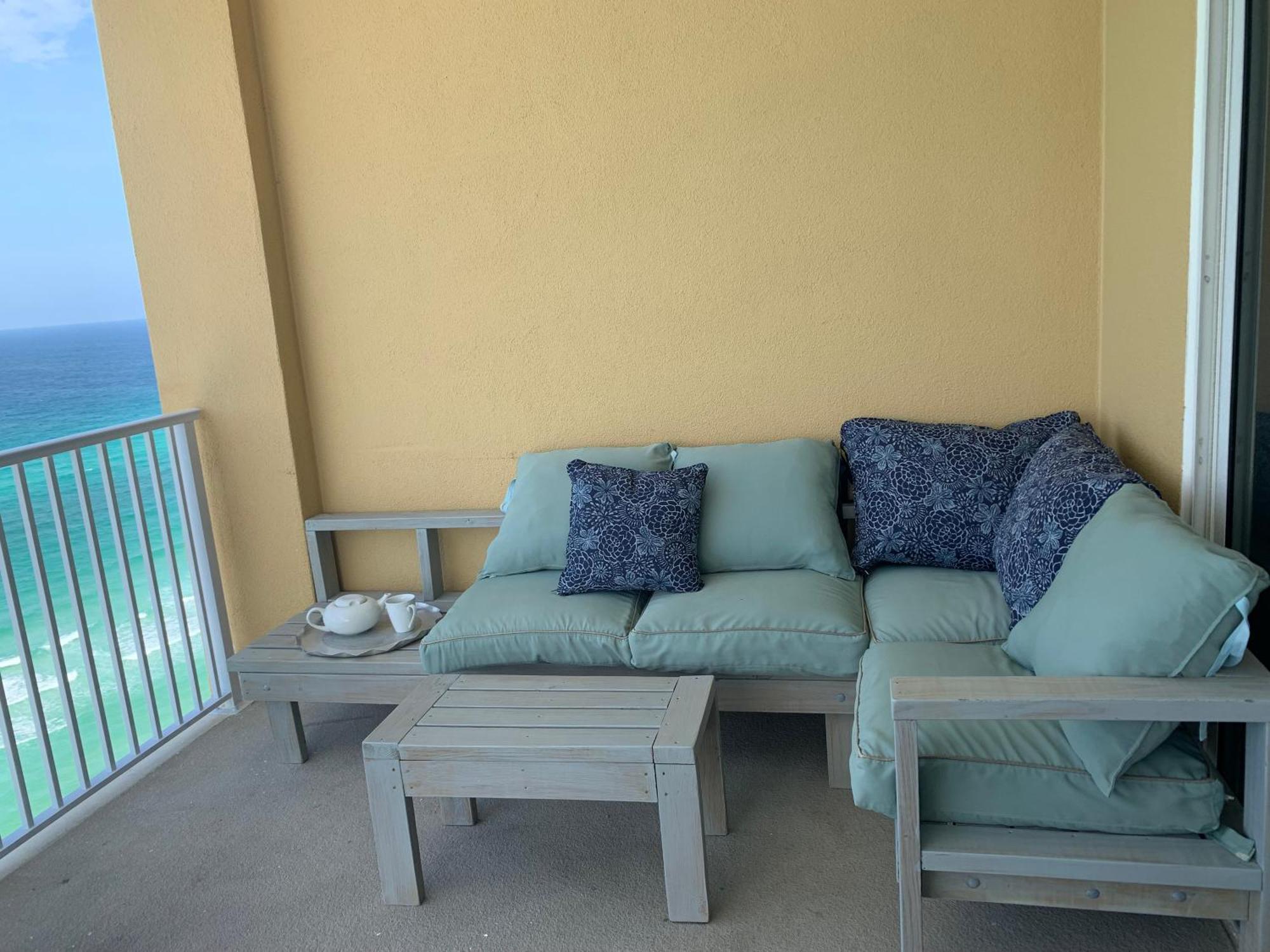 Tropic Winds 1701 Premium Corner Unit With 2 Parkings! Free Beach Chairs Service! Panama City Beach Extérieur photo